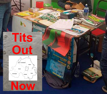 BREAKING: Shinner outrage at DUP ‘Tits Out’ poster goes ‘Brits&nbsp;up’