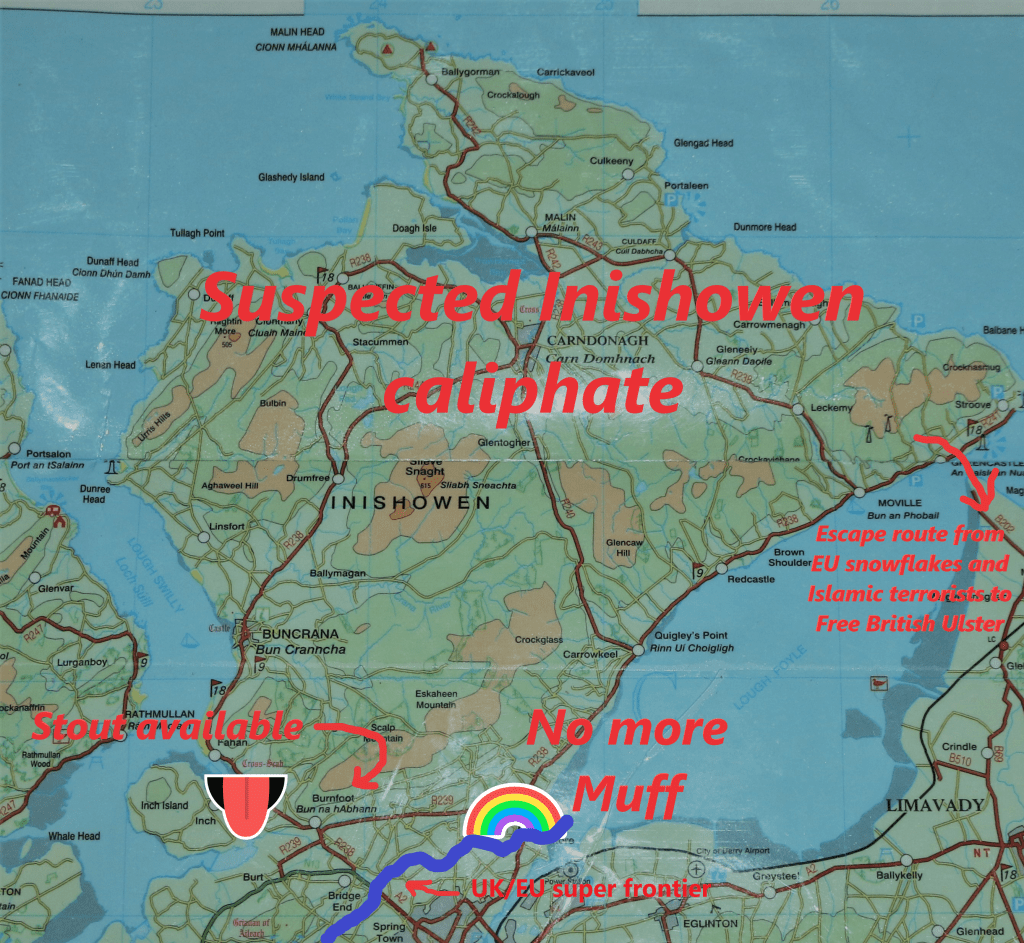 POST BREXIT APOCALYPSE: Notes from occupied Donegal, Part&nbsp;ONE