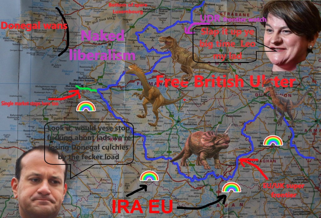 POST BREXIT APOCALYPSE: Notes from Donegal Chapter three –  Gerry Adams begs to be British – the rise of Fuhrer&nbsp;Foster