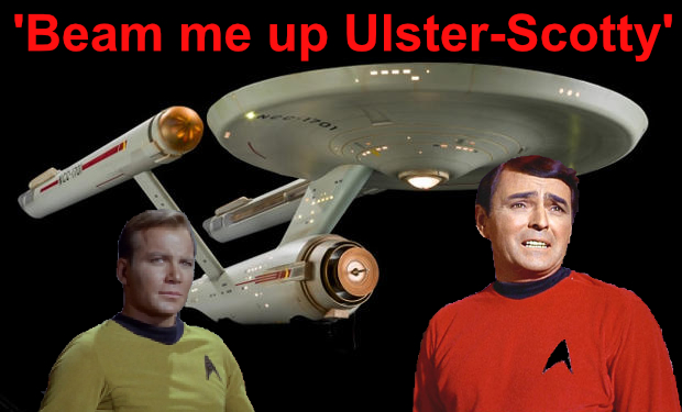 Ulster  link to original Star Trek episode rediscovered: ‘Beam me up&nbsp;Ulster-Scotty’