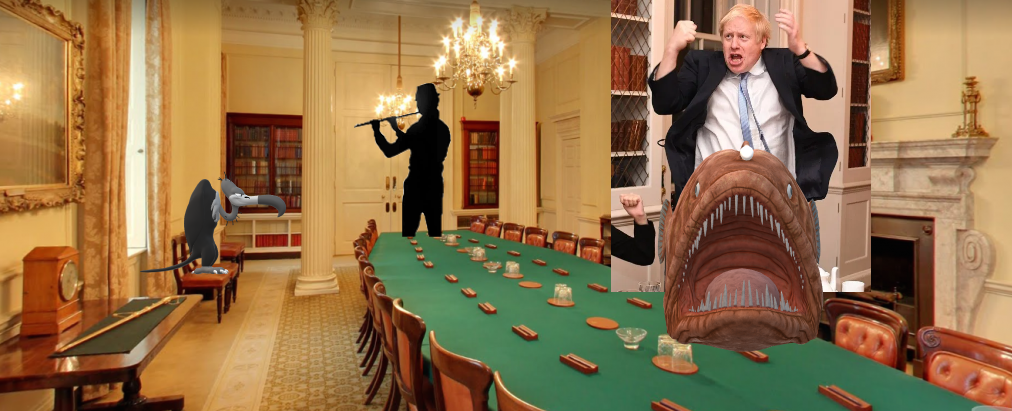 NUMBER TEN EXCLUSIVE: Boris enjoys victory sex on cabinet table as Seaman Stanes whistles Rule (Little)&nbsp;Englandia